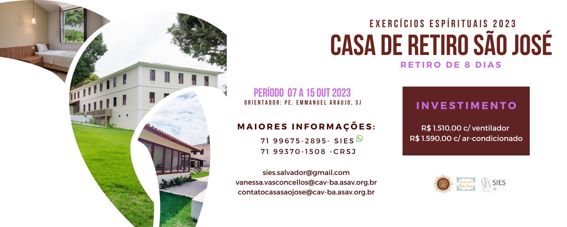 Casa de Retiro São José - Viva a Ilha de Itaparica de maneira inesquecível